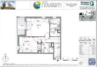  Appartement à louer 2 pièces 56 m²