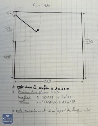  Parking / Garage à louer 4 m²