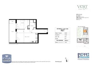  Appartement � louer 2 pi�ces 50 m�