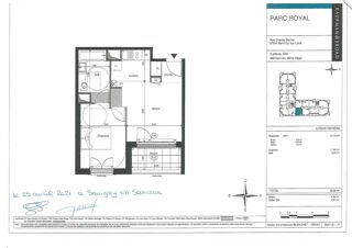 Appartement � louer 2 pi�ces 38 m�