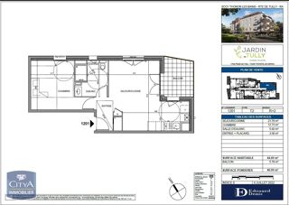  Appartement � louer 2 pi�ces 44 m�