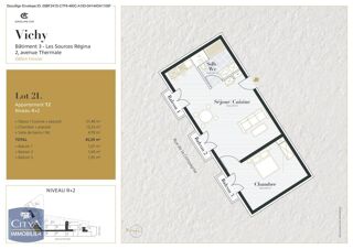  Appartement � louer 2 pi�ces 46 m�