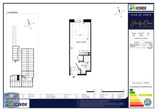  Appartement à louer 1 pièce 18 m²