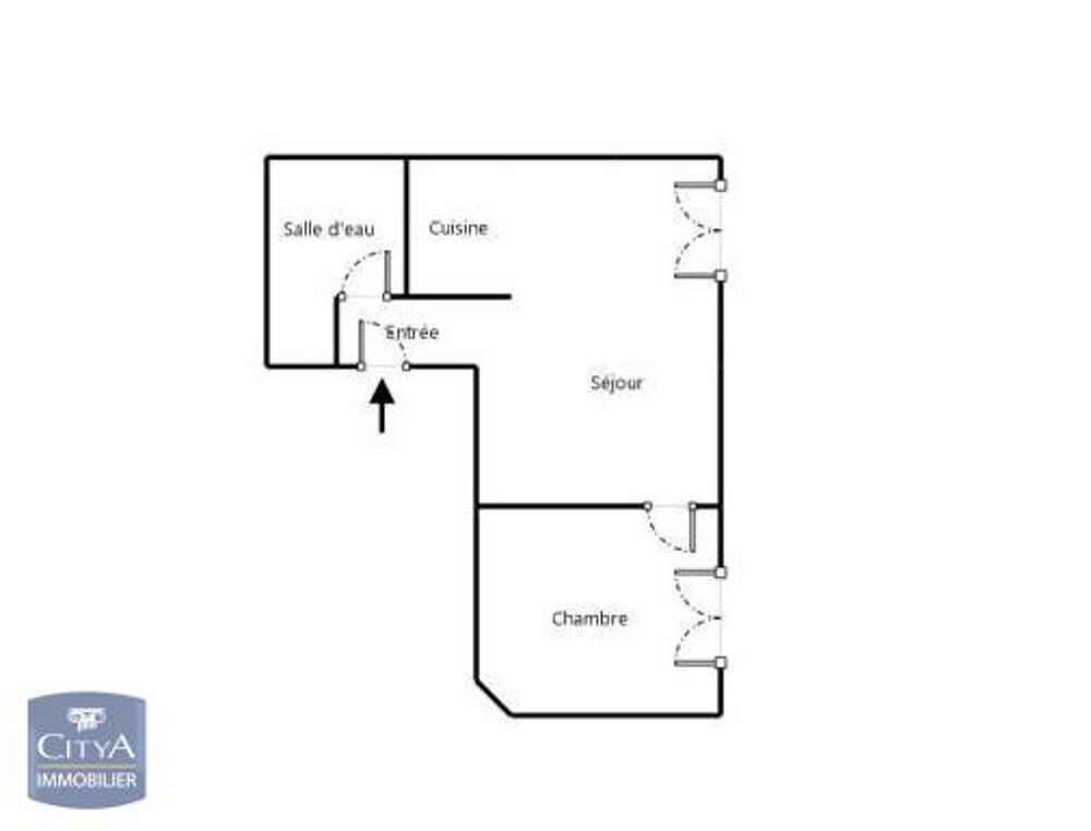 location Appartement - 2 pièce(s) - 33 m² Nantes (44200)