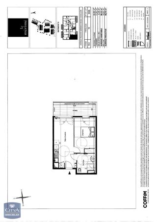  Appartement � louer 2 pi�ces 38 m�