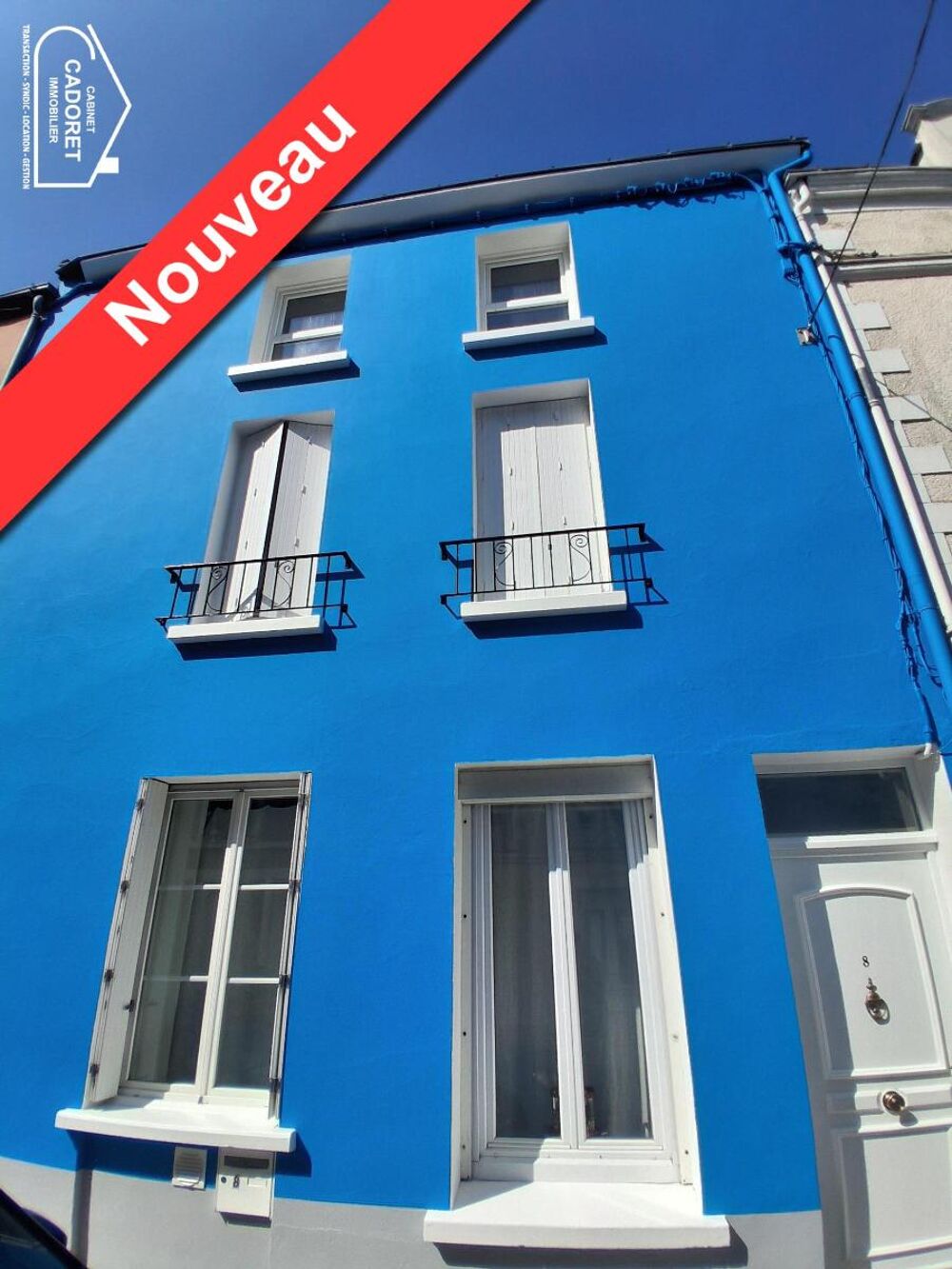 Maison de ville Coup de Coeur face Loire 5 chambres sur ....