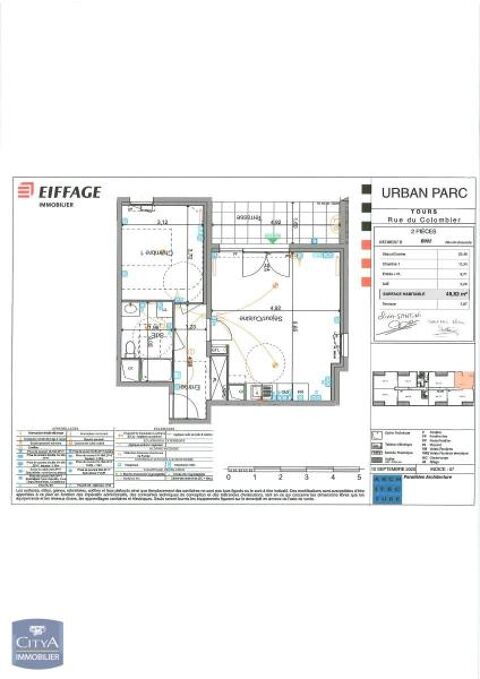  Appartement � louer 2 pi�ces 49 m�