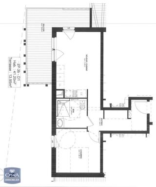  Appartement � louer 2 pi�ces 41 m�