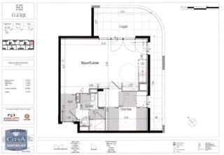  Appartement à louer 2 pièces 46 m²