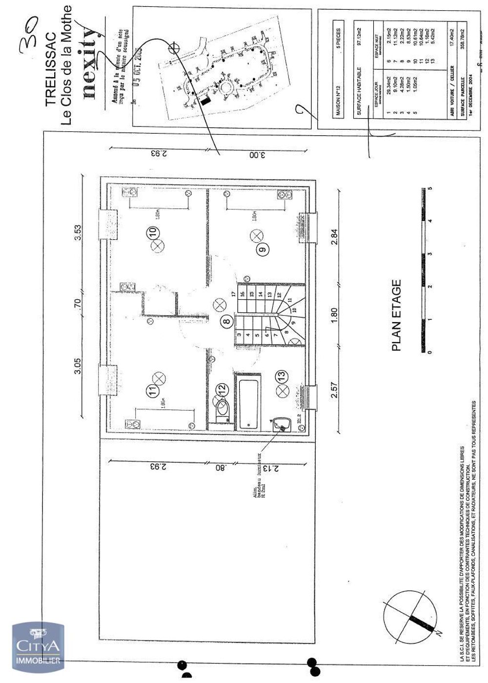 location Maison - 5 pièce(s) - 97 m² Trélissac (24750)