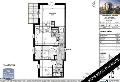  Appartement � louer 4 pi�ces 75 m�