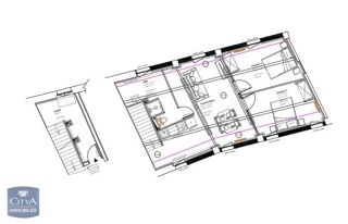  Appartement à louer 3 pièces 56 m²