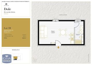  Appartement à louer 1 pièce 30 m²