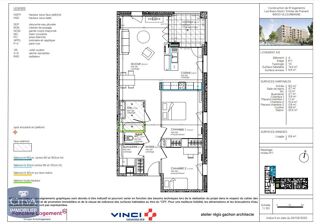  Appartement à louer 3 pièces 74 m²