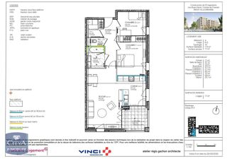  Appartement à louer 3 pièces 71 m²