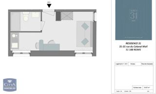  Appartement � louer 1 pi�ce 19 m�
