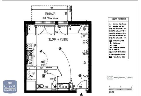 Appartement � louer 1 pi�ce 31 m�