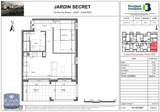  Appartement � louer 2 pi�ces 46 m�