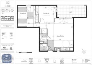  Appartement à louer 3 pièces 67 m²