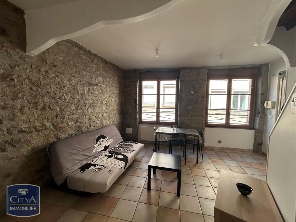 location Appartement - 1 pièce(s) - 27 m² Saint-Etienne (42100)