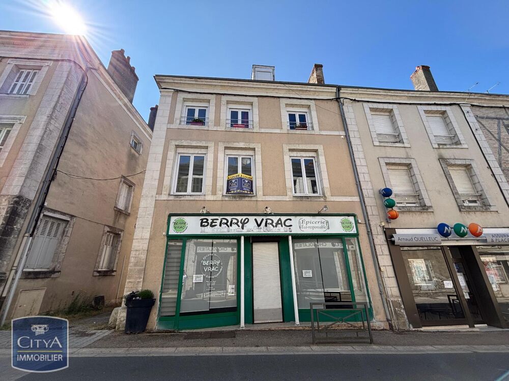 À LOUER : Appartement T2 situé à Buzançais, dans le dépa....