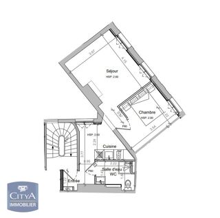 Appartement � louer 2 pi�ces 37 m�