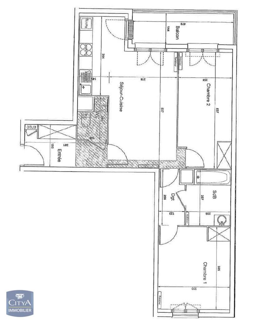 location Appartement - 3 pièce(s) - 66 m² Corbeil-Essonnes (91100)