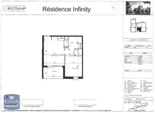  Appartement � louer 2 pi�ces 41 m�