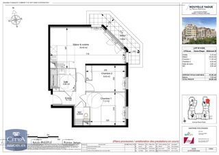 location Appartement - 3 pièce(s) - 57 m² Le Plessis-Robinson (92350)