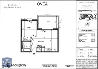 Appartement � louer 2 pi�ces 42 m�