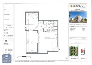  Appartement à louer 2 pièces 45 m²