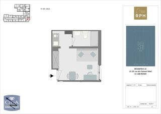  Appartement � louer 1 pi�ce 18 m�