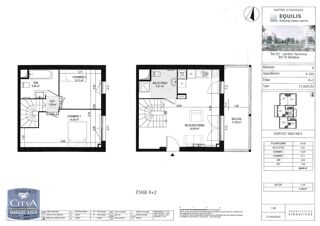  Appartement � louer 3 pi�ces 60 m�