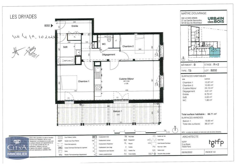 À LOUER - Appartement T3 à La Riche (37520) Découvrez ce....