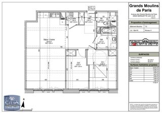  Appartement � louer 3 pi�ces 78 m�