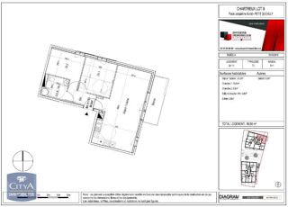  Appartement à louer 3 pièces 60 m²