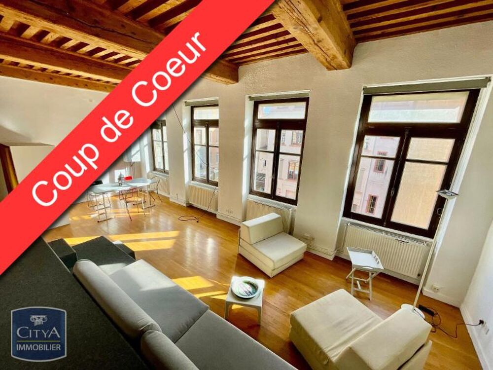location Appartement - 1 pièce(s) - 55 m² Lyon 4