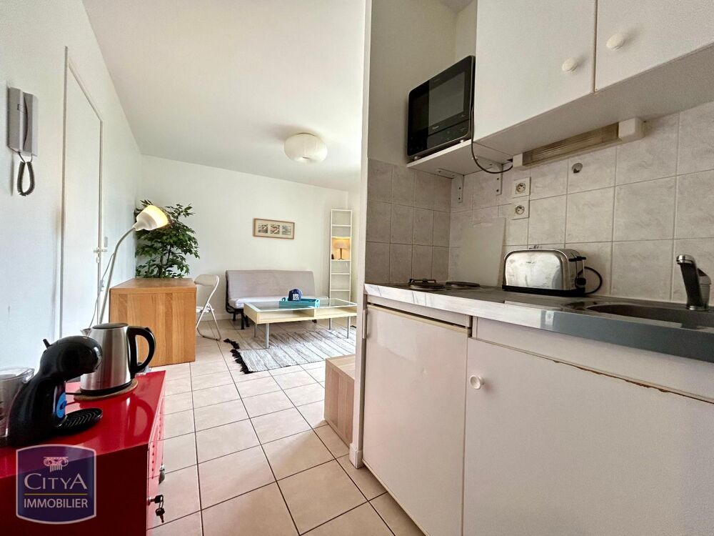 location Appartement - 1 pièce(s) - 23 m² Tours (37000)