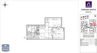  Appartement à louer 2 pièces 45 m²