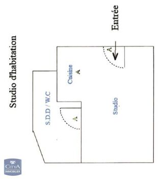  Appartement à louer 1 pièce 13 m²