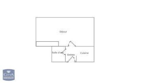  Appartement � louer 1 pi�ce 31 m�