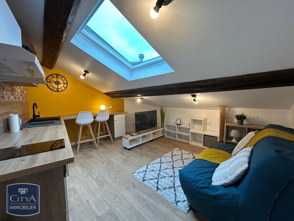 ROANNE CENTRE - STUDIO MEUBLE REFAIT A NEUF Le logement ....