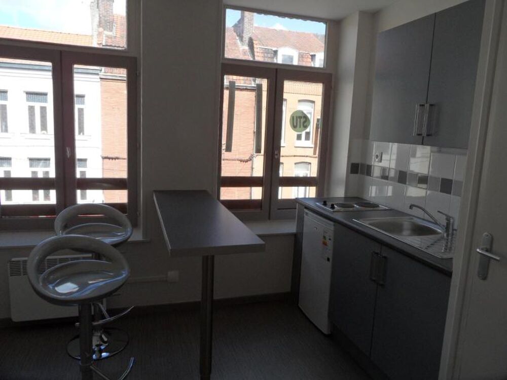 location Appartement - 1 pièce(s) - 22 m² Lille (59000)