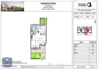 Appartement � louer 2 pi�ces 53 m�