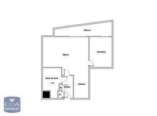  Appartement à louer 2 pièces 41 m²