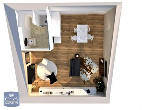  Appartement  louer 1 pice 41 m