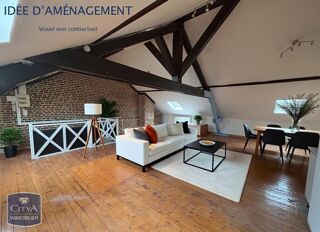  Appartement à louer 1 pièce 43 m²