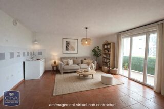  Appartement à louer 3 pièces 56 m²