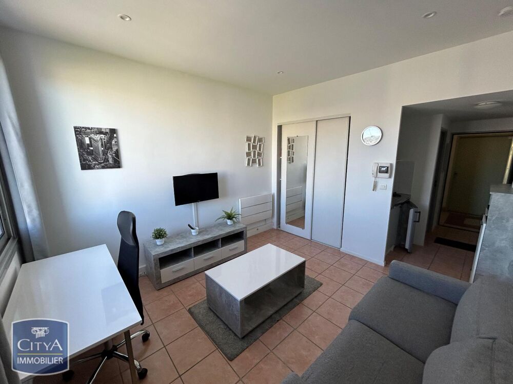 LOCATION - STUDIO MEUBLE - NIMES - RESIDENCE SECURISEE -....