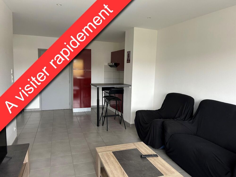 À louer, appartement récent de type T2 situé à Montbélia....